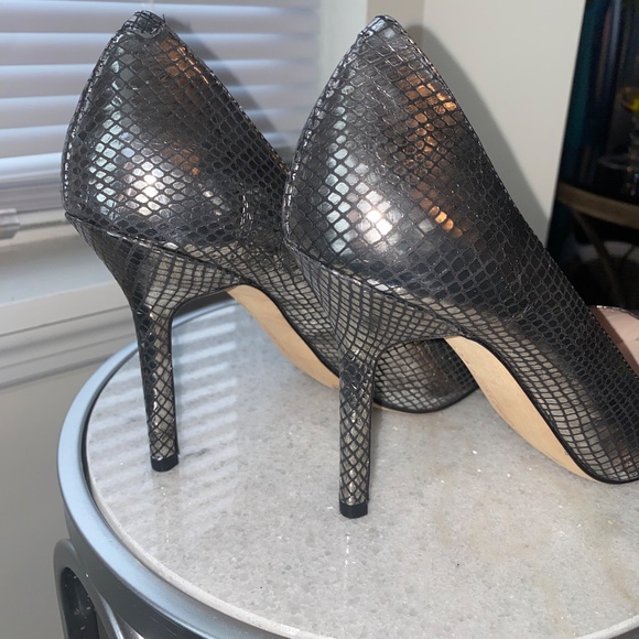 Vince Camito Harty Urban Black Metal Snake US Size 8 - Picture 12 of 13